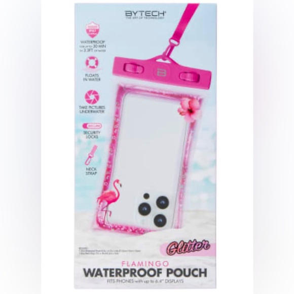 NWT Waterproof Phone Pouch With Neck Strap - Picture 1 of 5